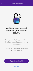 Verify Account via NFC