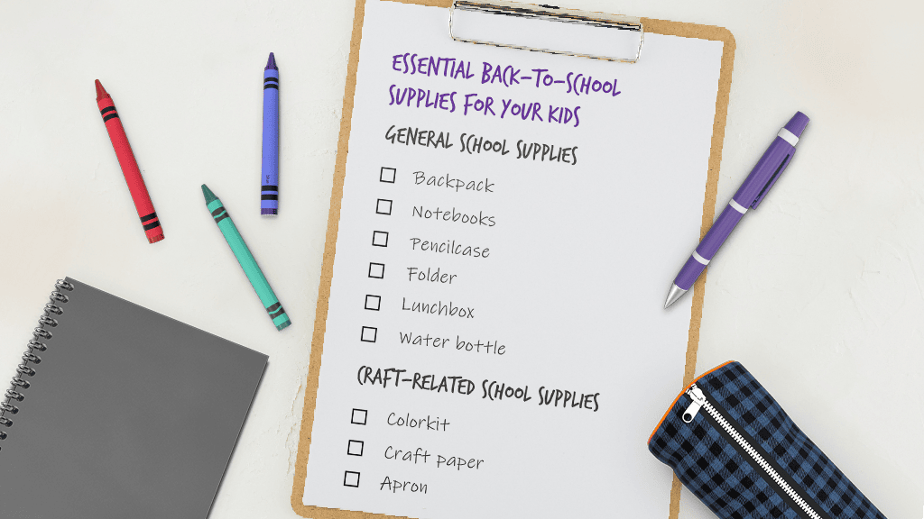 The essential back-to-school supplies list