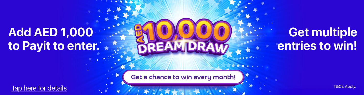 Payit Dream Draw - banner